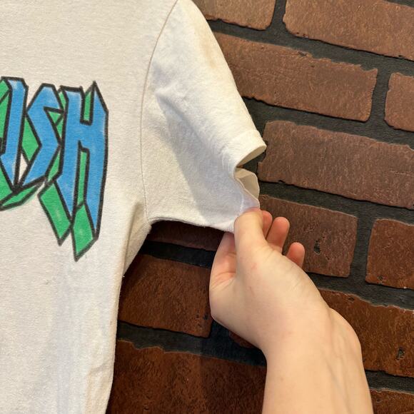 Billie Eilish Unisex Small T-Shirt 2019 World Tour Concert White Short Sleeve - Picture 3 of 7